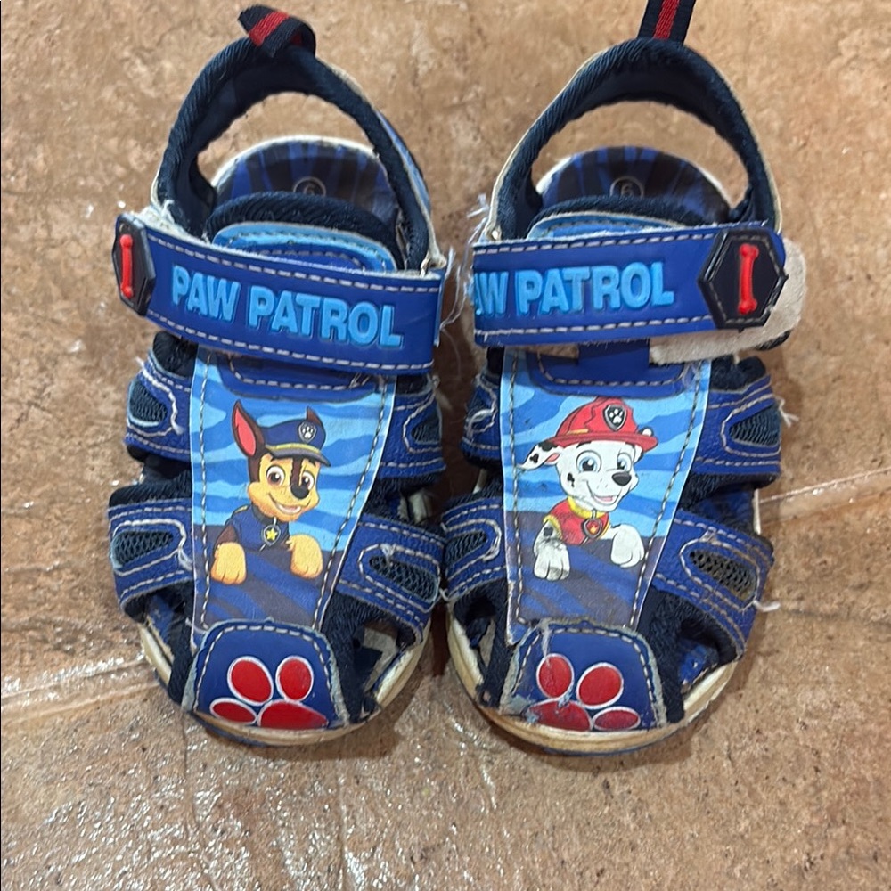 Paw Patrol Blue Kids Sandals